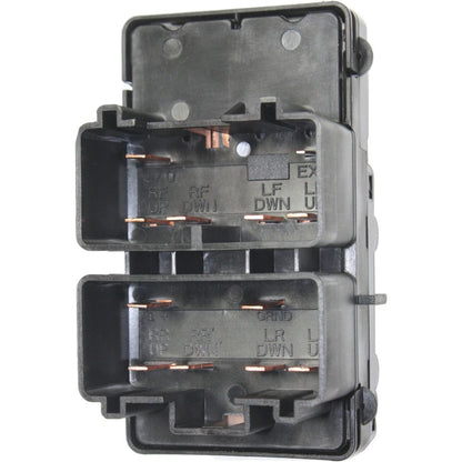 Window Switch for Lincoln Town Car (1998–2002) CLX-M0-USA-REPL505203-CL360A70 Chrome