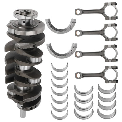 2.4L Engine Crankshaft & Con Rod & Bearings Set for Chevy GMC Buick (2004–2010)