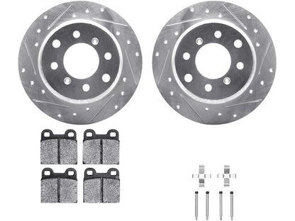 Brake Pad and Rotor Kit for Alfa Romeo GTV (44542NGVC)