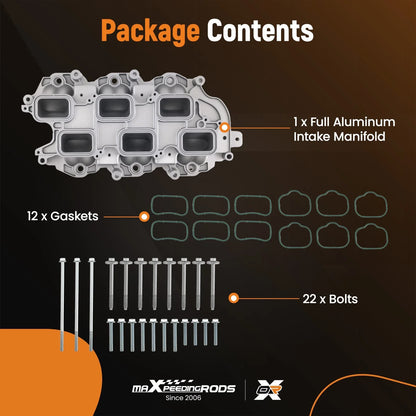 Aluminum Lower Intake Manifold for Jeep Wrangler, Dodge Journey, RAM C/V (3.6L)