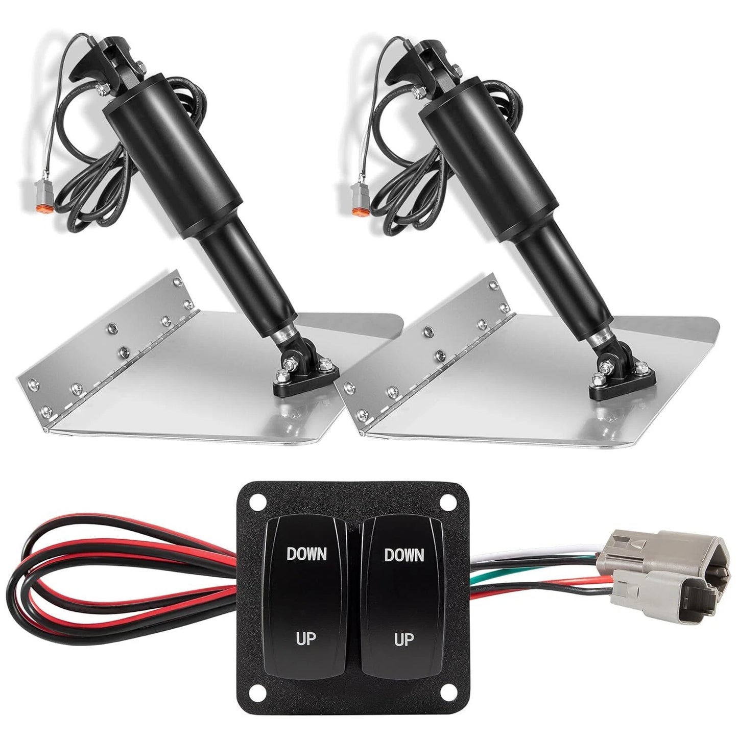 9" X 12" Standard Trim Tab Kit for Boat (16'-25') - For00536