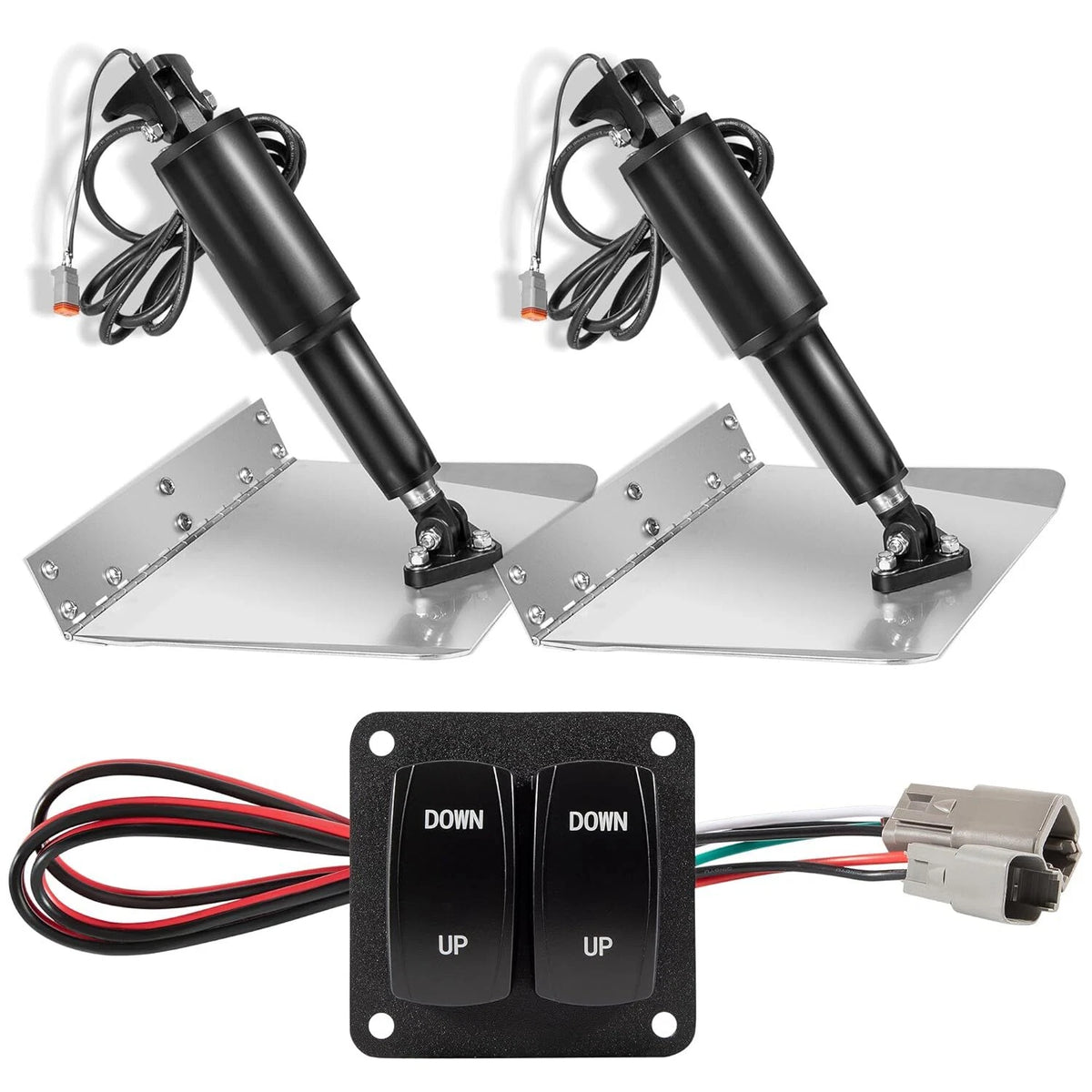 9" X 12" Standard Trim Tab Kit for Boat (16'-25') - For00536