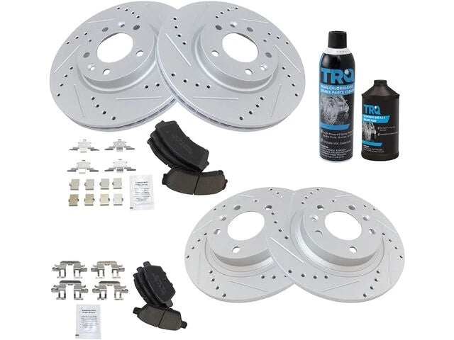Brake Pad and Rotor Kit for Lincoln Zephyr (2006) 16174KCWX