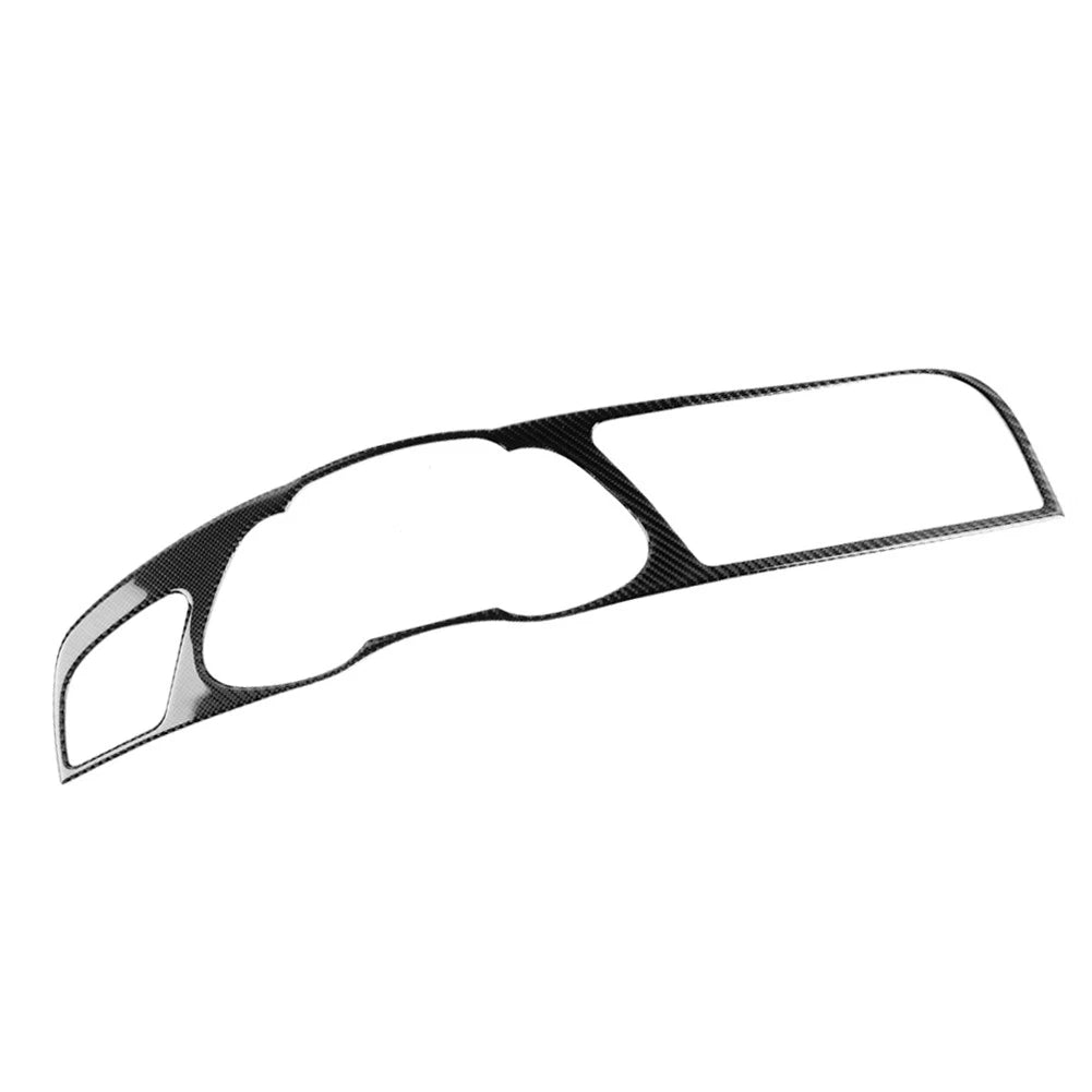 Carbon Fiber Look Console Trim for Audi A4 B8 RS4 S4 (LHD)