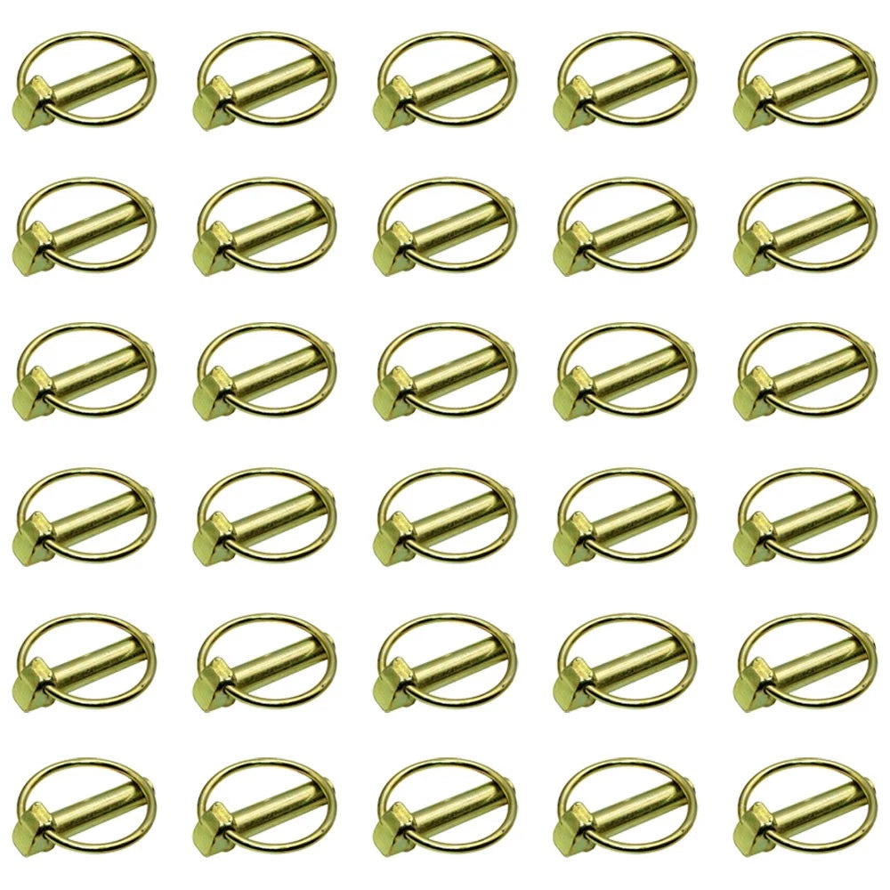Set of 30 Lynch Pin Clips 7/16" x 1-1/2" for Farm Tractor
