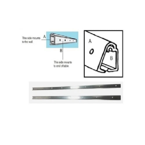 30" Aluminum Rail Mount for RV Camper Home (Custom Removable Shelf/Table)