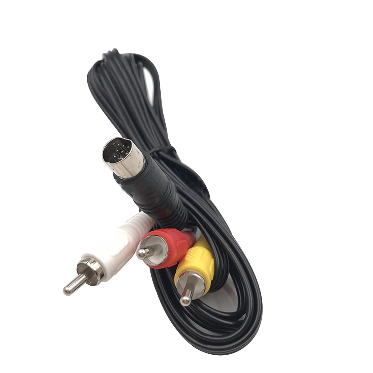 3RCA to 9 Nickel Plated Pins Plug Audio-Video Cable for Sega Genesis (1994–1996)