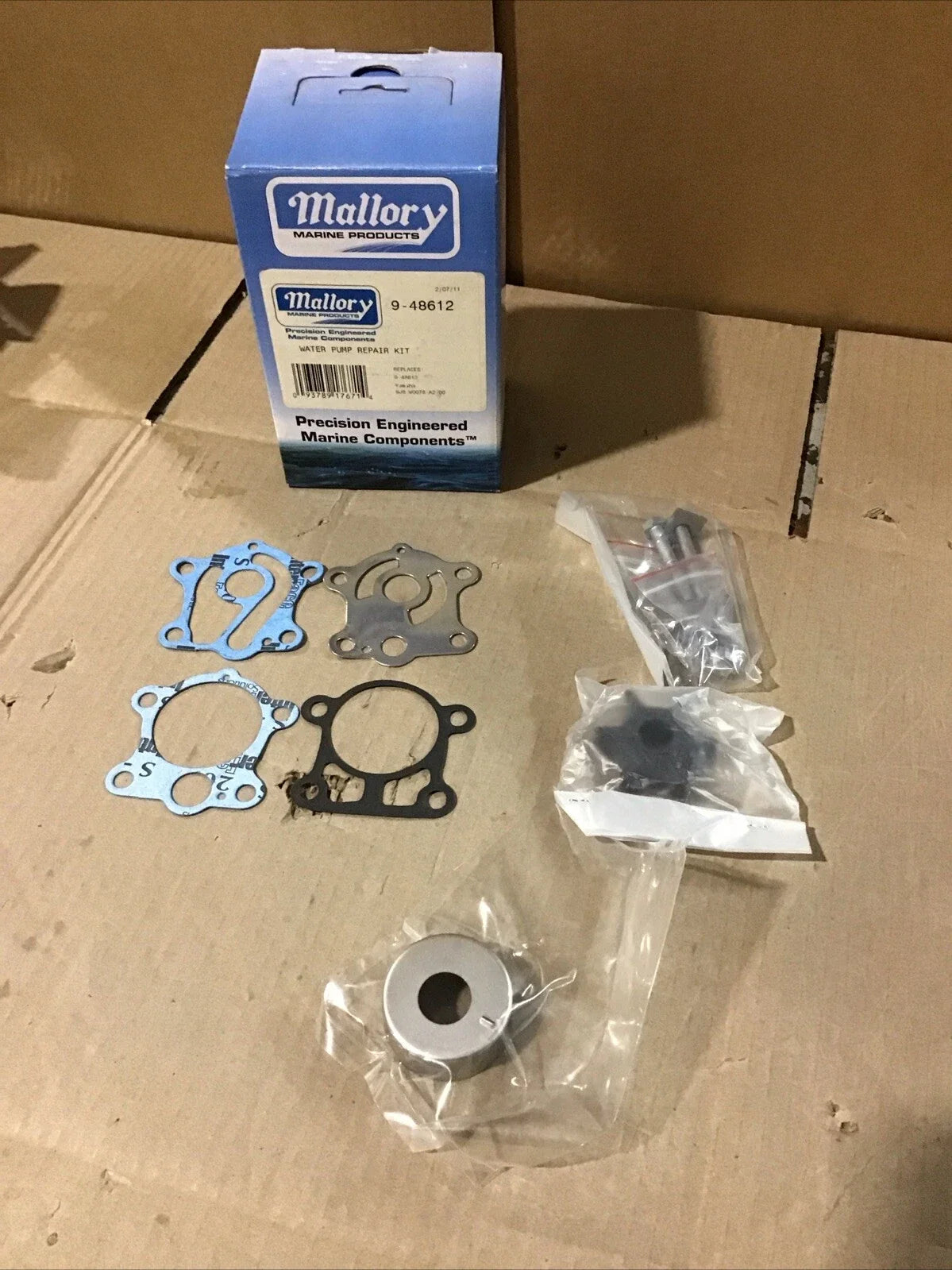 Water Pump Repair Kit 9-48612 for Mallory Marine