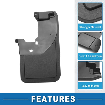 Rear Side Mud Flap Splash Guard for Ford Bronco (2021–2024)