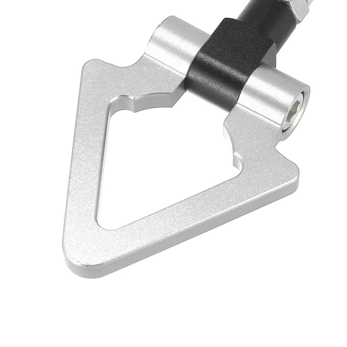 Racing Tow Hook Triangle Ring for BMW 3 Series 5 Series 7 Series Z3 Z4 Silver