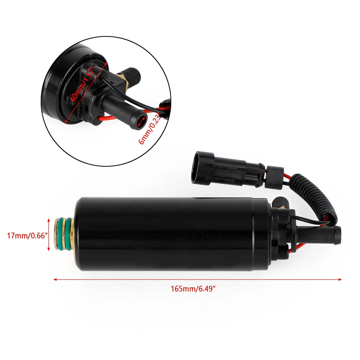 Electric Fuel Pump for Johnson Evinrude 225 250 300 HP (5006063, 5009118)