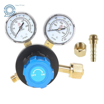 Oxygen Regulator Welding Gas Gauges CGA540 for Welding Equipment (N/A)