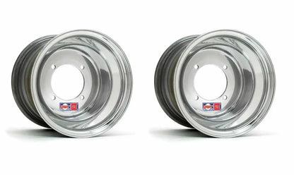 Set of 2 DWT Red Label Rims 11x6 Front & 9x9 Rear for Honda ATC 250R 350X 200X