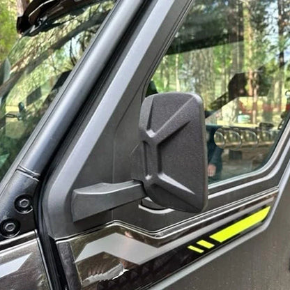 Large Mounted Door Rearview Mirrors for Polaris Ranger 1000 XP Crew (2018–2023)