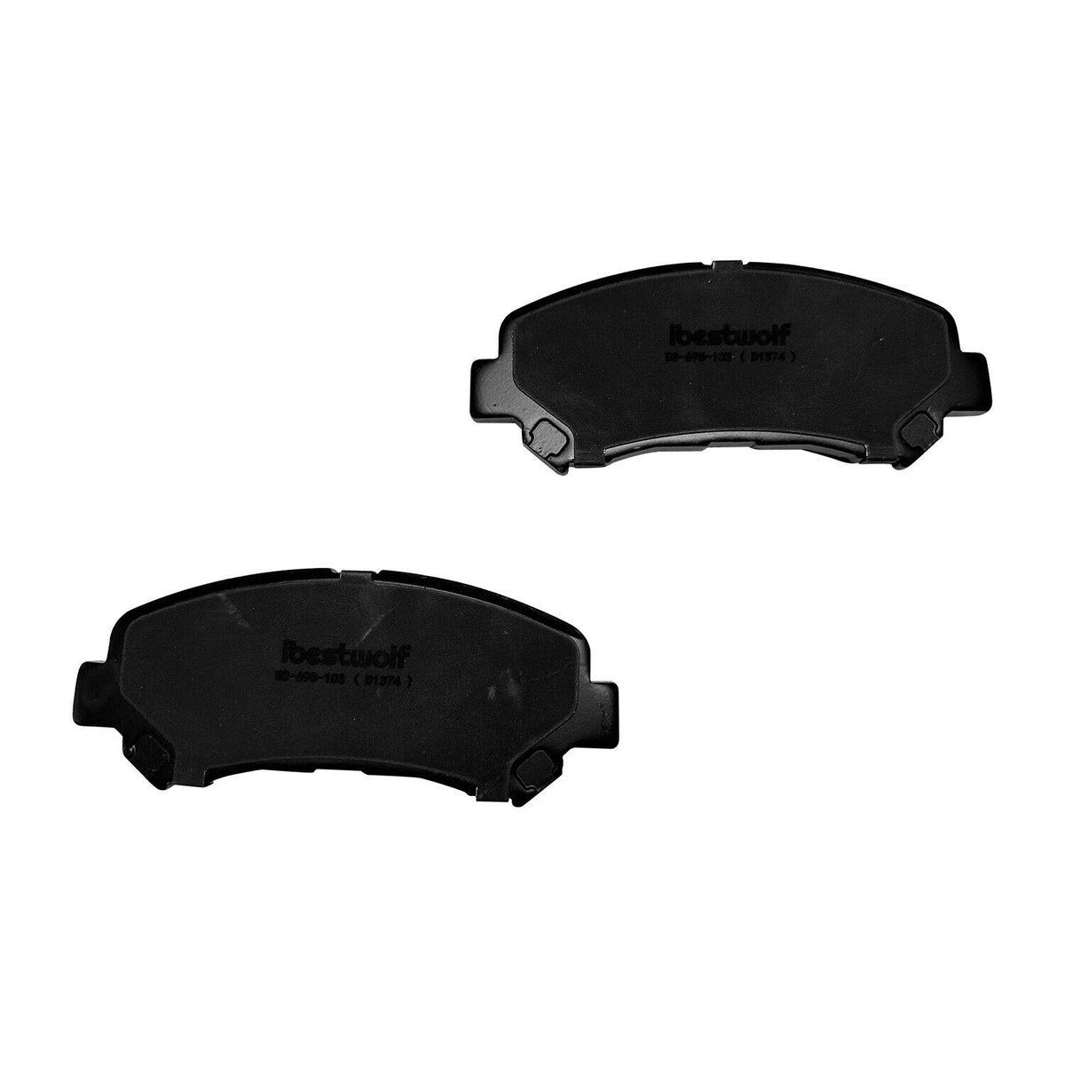 Front Ceramic Brake Pads for Juke Nismo RS, Sentra SE-R, Maxima, Rogue (P-1374, D1374)