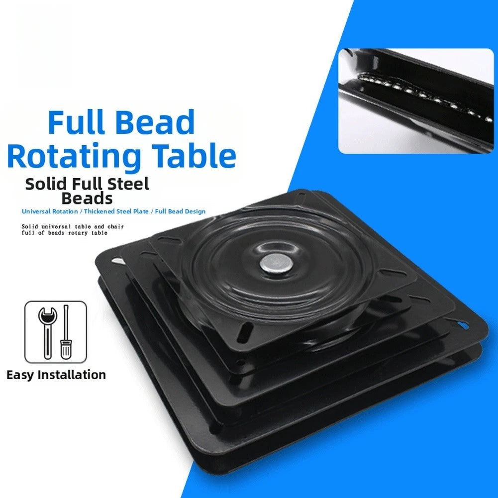 6 Inch Steel Rotary Table with Full Ball Bearing Swivel