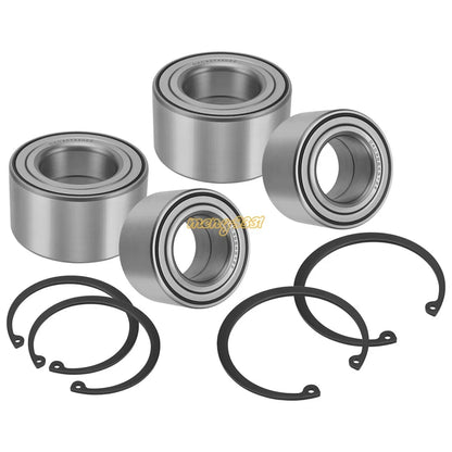 Front & Rear Wheel Bearings Ring Kit for Polaris Ranger 500, Ranger Crew 500 (2001–2022)