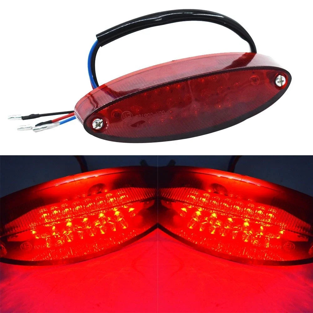 28 LED Brake Tail Light for Motorcycle ATV Buggy (12V)