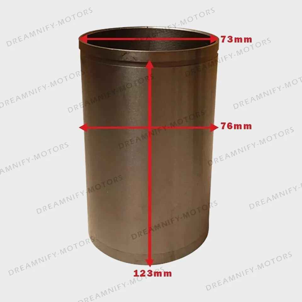 Engine Cylinder Sleeve Liner Set of 4 for Suzuki Samurai (1985–1995)