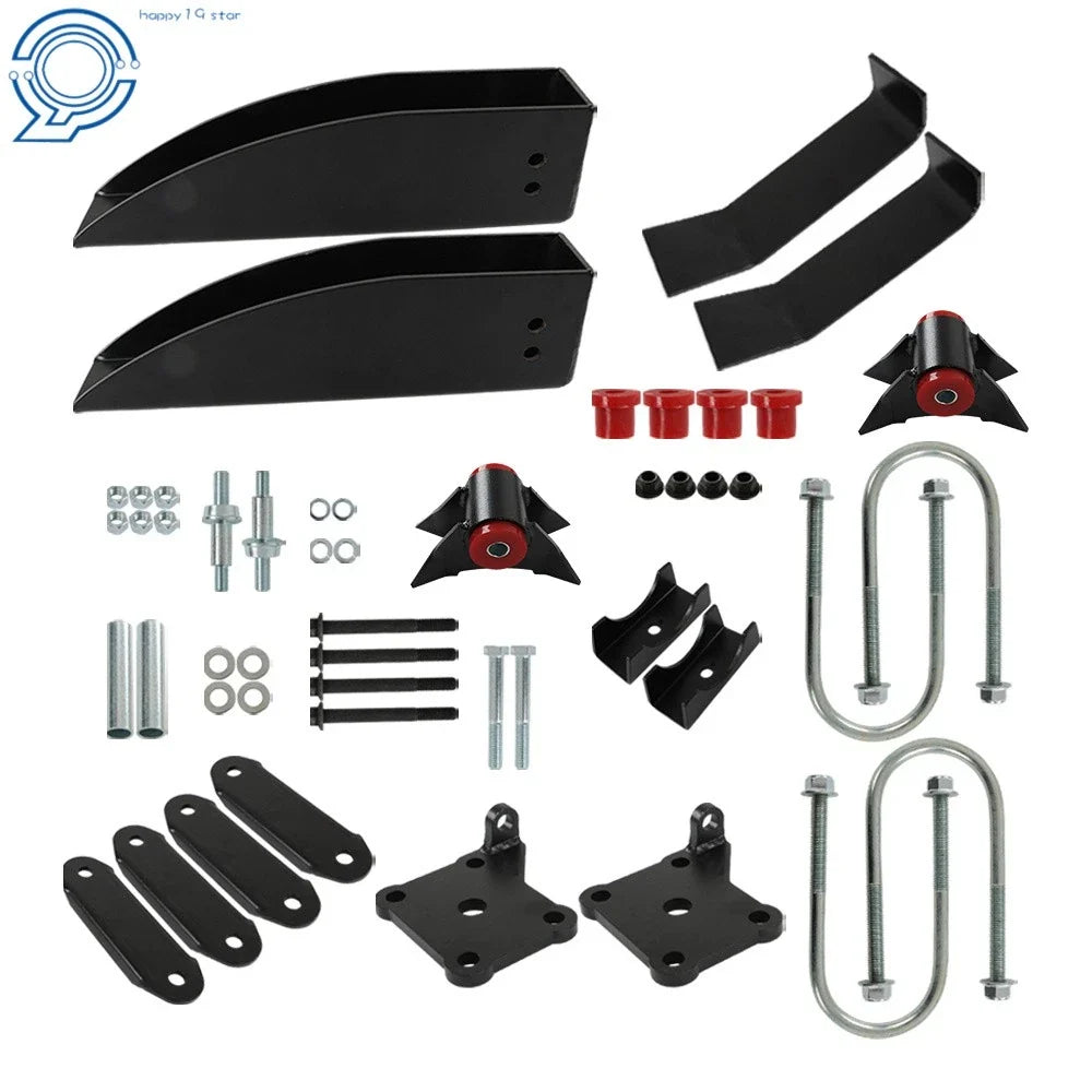 Rear Leaf Spring Relocation Pocket Kit for Chevy Belair 150 (1955–1957)