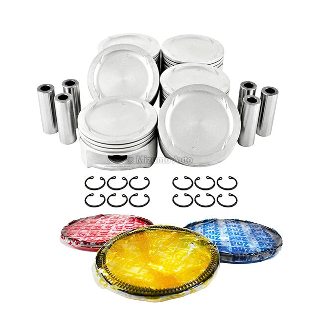Pistons w/ Rings for Hyundai 3.5L V6 DOHC 24v (2002–2006) MA-5741123352