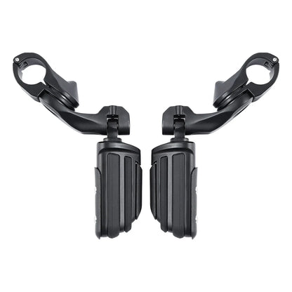 1-1/4" Highway Footpegs for Harley Sportster Matte Black