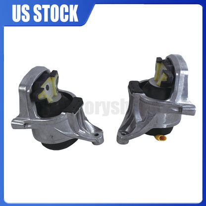 Set of 2 Hydraulic Engine Mounts for Audi A4 A5 Q5 2016–2024 (8W0199371CP, 8W0199372AB)