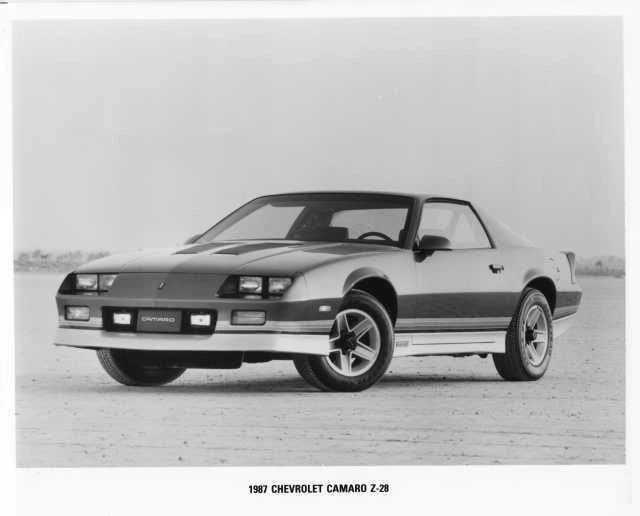 Press Photo for Chevrolet Camaro Z28 (1987)