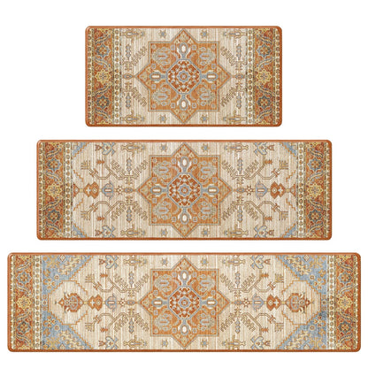 Set of 3 Long Kitchen Rugs 16x28, 16x47, 16x59 for Home Decor