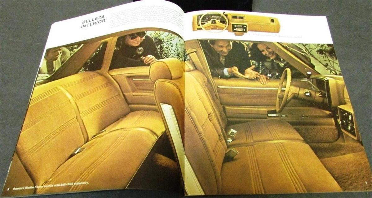 Chevrolet Malibu El Camino Wagon Sales Brochure (1978)
