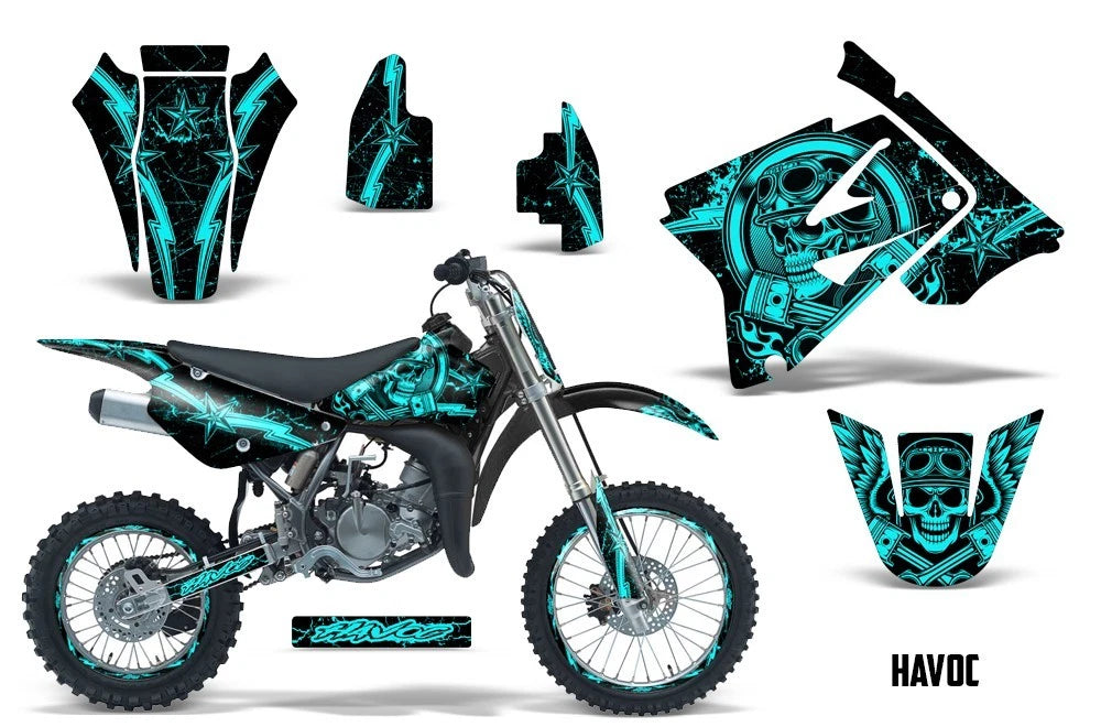 Graphic Stickers +#PLT/RIM Decals for Suzuki RM 85 (2001–2023)