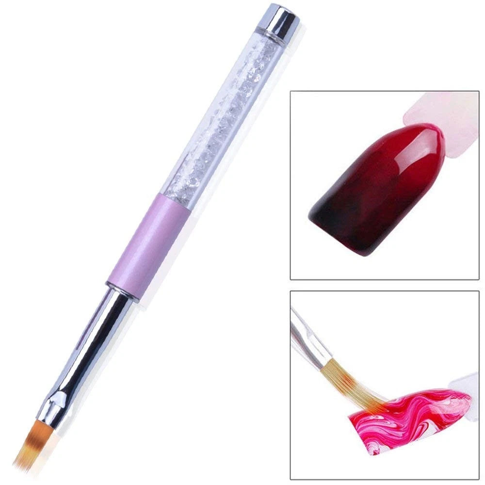 3X Acrylic Nail Brush Set for UV Gel Ombre (No Part Numbers Supplied)