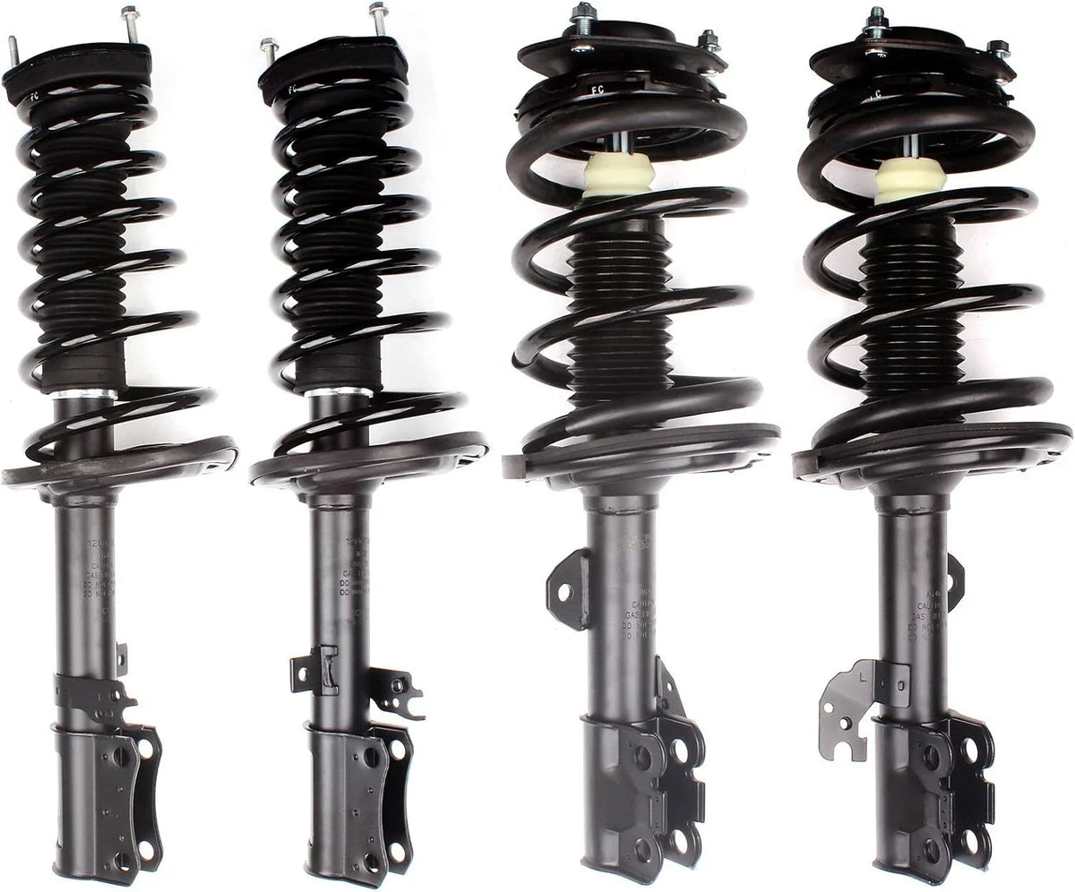 4X Shock Struts Assembly w/Coil Spring for Toyota Camry (2007–2011)