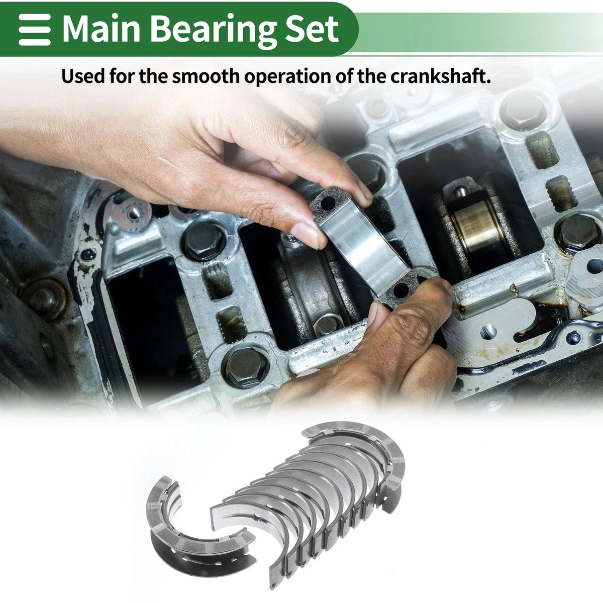 Main Bearing Set No.12668199 for Chevrolet Cruze (2016–2019)