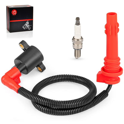 Ignition Coil Spark Plug Wire Cap for Polaris Ranger 570 Crew 2014–2023