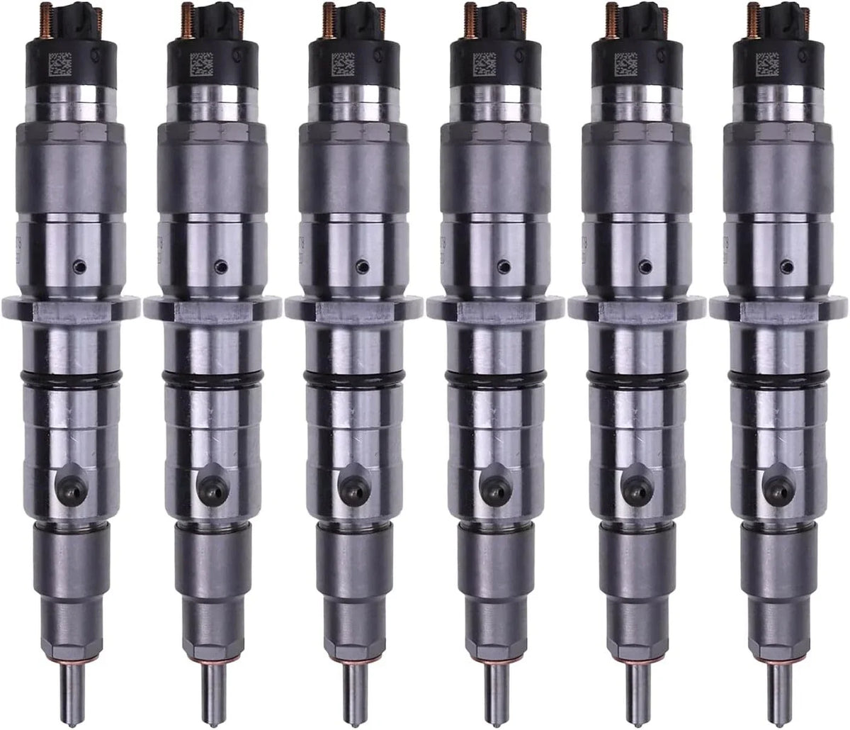 6X Fuel Injectors 5263305 87581565 0445120272 for Cummins ISC 8.3L (2000–2010)