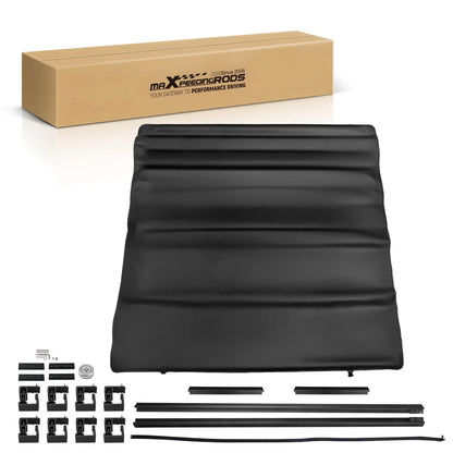 8FT Soft Vinyl Roll Up Tonneau Cover for Chevrolet Silverado GMC Sierra (1988–2007)