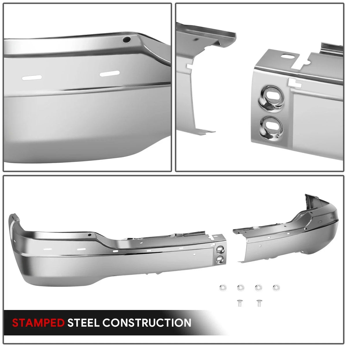 Chrome Front Bumper Face Bar for GMC Sierra Yukon (1999–2006)