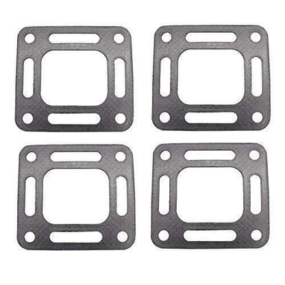 Set of 4 Muffler Elbow Riser Manifold Gaskets for MerCruiser 4.3L (27-863726)