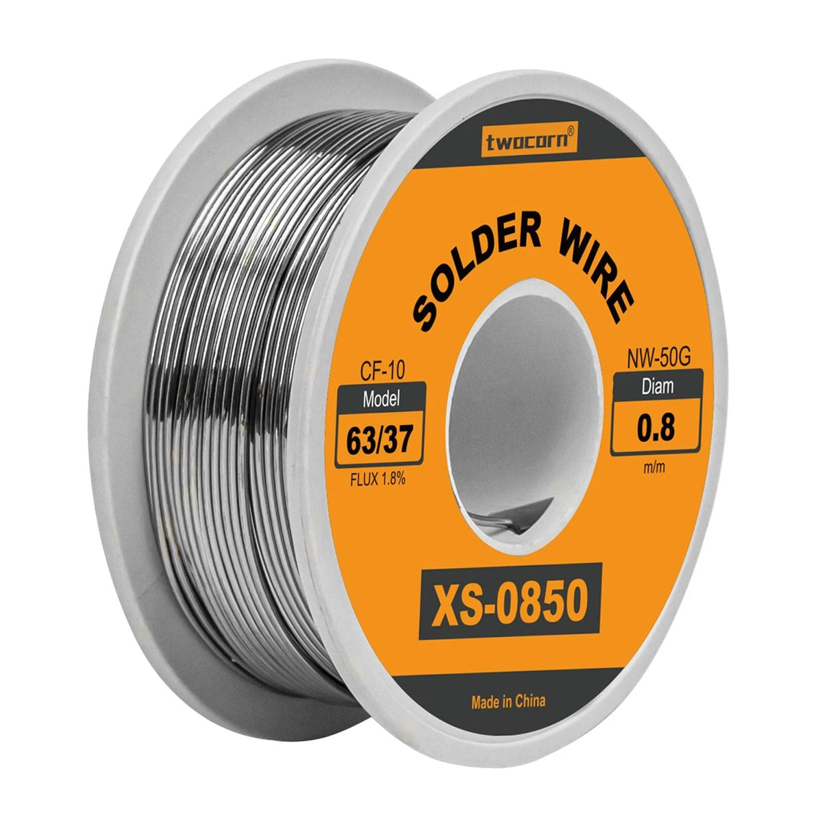 63/37 Solder Wire with 1.8% Flux for Automotive Applications