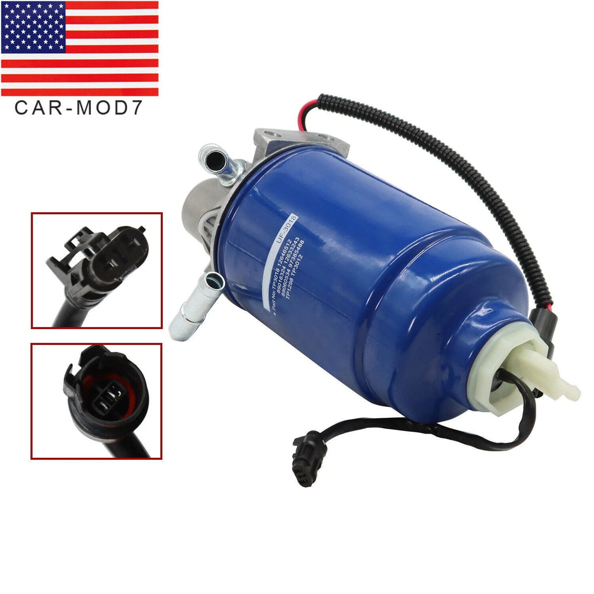Fuel Filter Housing for GM Silverado Sierra 6.6L Diesel (2004–2012) 12642623, TP3018