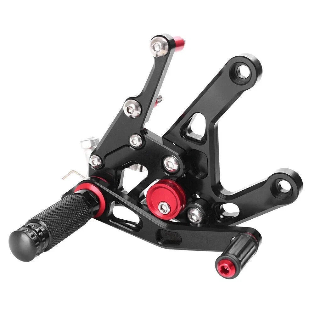CNC Adjustable Rearset Footpegs Kit for Yamaha MT-10, FZ-10 (2016–2017)