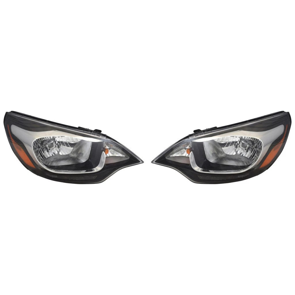 Headlight Assembly Set for Kia Rio Sedan (2012–2017) PLX-M0-20-14390-00-CL360A55, KI2502159, KI2503159