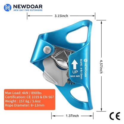 Rock Climbing Chest Ascender for Ascender (No Part Numbers)