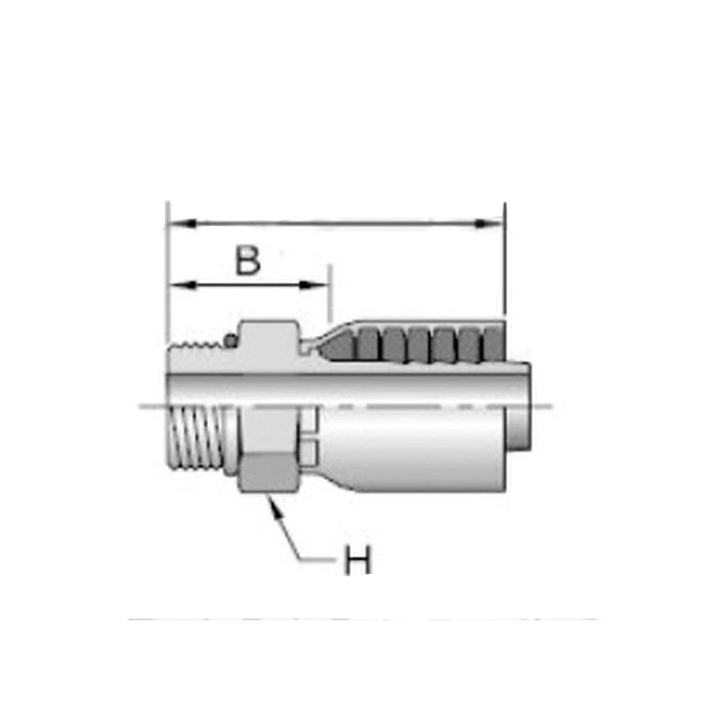 S.110406 O-Ring Fitting for Automotive Applications