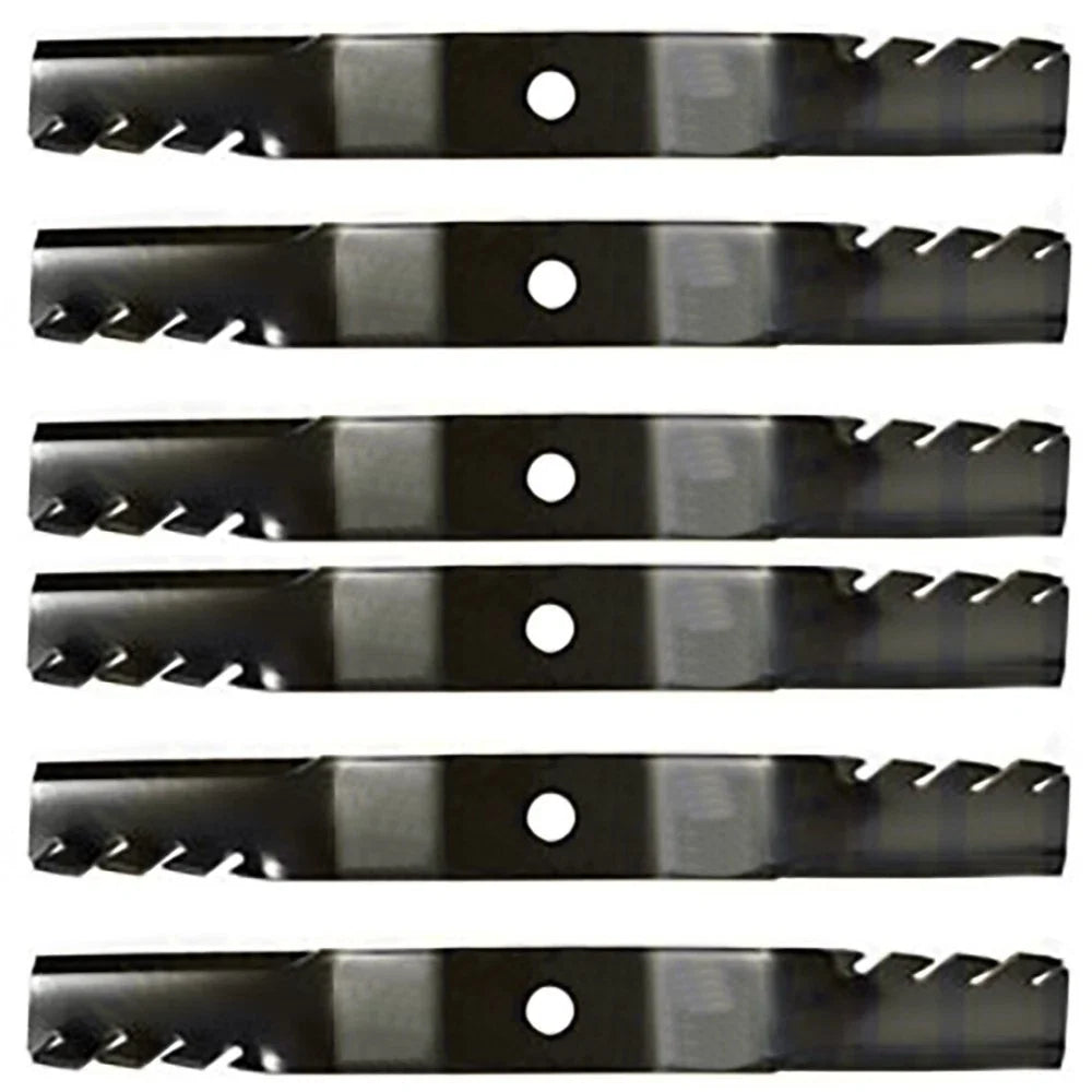 Set of 6 Extra Durable Mulching Blades for Kubota BX2660 BX23 BX7510