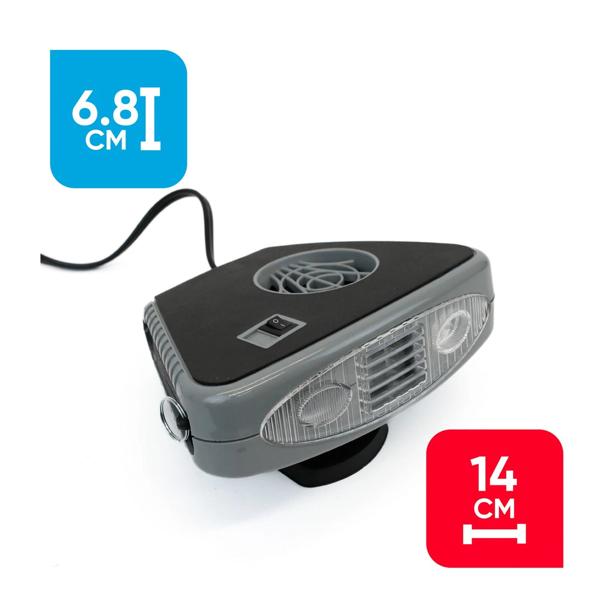 12V Dash Mount & Portable Car Heater Fan for SWCH400
