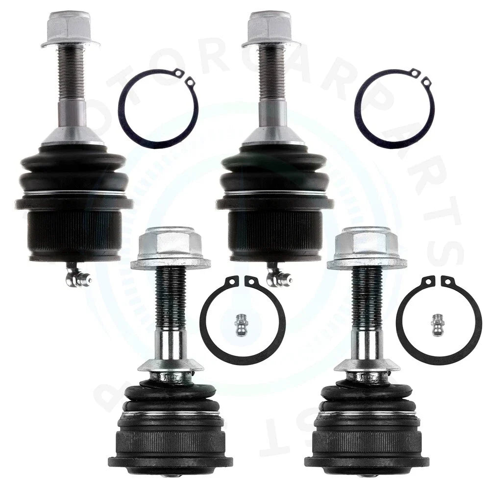 Set of 2 Front Lower Upper Ball Joints for Ford Crown Victoria Lincoln Town Car (2003–2006)