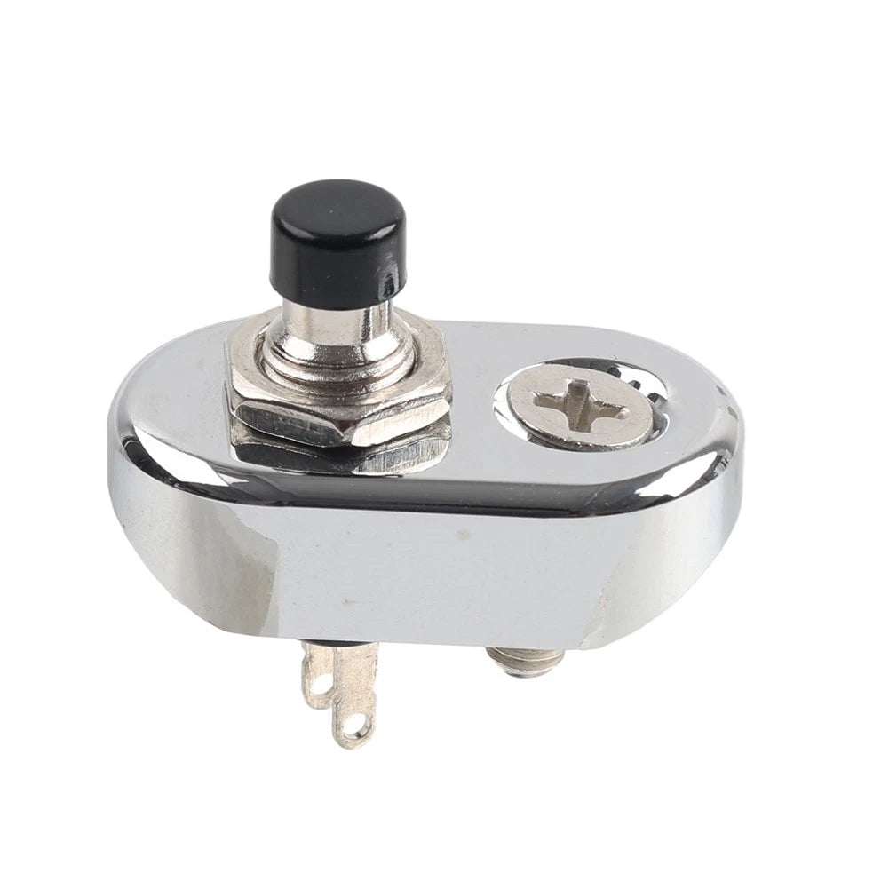 7/8" 1" Motorcycle Handlebar Mini Push Button Switch for Cafe Racer (N/A)