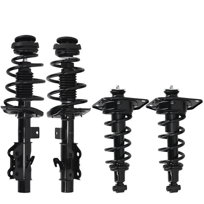 Front Rear Struts w/ Coil Spring Assembly for Chevrolet Camaro V6 (2013–2015)